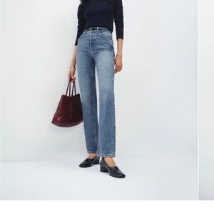 Reformation Cynthia High Rise Straight Leg Jeans